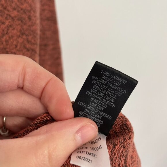 TORRID 4 Plus Size Off Shoulder Super Soft Plush Rib Trim Sweatshirt Coral ish - Picture 13 of 16